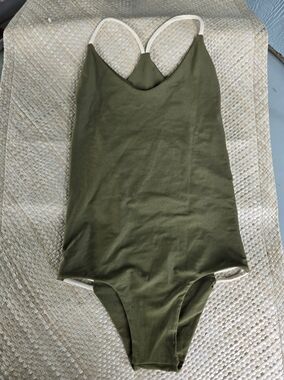 Kalokini Swim Women’s Olive Green One-Piece Swimsuit
